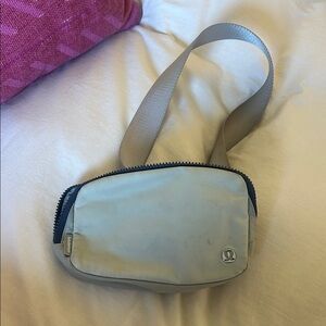 lululemon athletica Light Gray Belt Bag